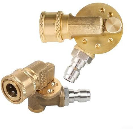 Ugello regolabile a 360 gradi per pulitori ad alta pressione Design interfaccia a connessione rapida (giunto a quinta marcia)