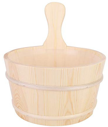 Saunafass, Saunazubehör ohne, Holzfass, Sicher und Zuverlässig, Einfach zu Verwenden für Sauna, Shop für Zuhause