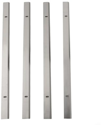 Lot de 4 lames de rabot à bois HSS 319 x 18 2 mm pour modèles Craftsman & Interskol DH330, DH315