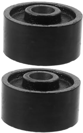 MUELODSIC 2 Piezas Ruedas de Repuesto para Gato Hidráulico Frontales para Gato de Piso Toneladas Instalación Fácil Alta Estabilidad y Maniobrabilidad para Reparación y Sustitución