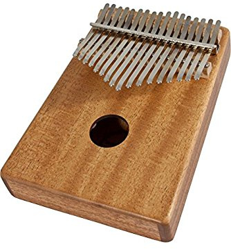DOBANI Kalimba mit 17 Tasten, Mahagoni