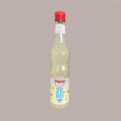 Lucgel Sciroppo al Gusto di LIMONE ZERO+ Senza Zucchero Toschi per Gelato Granita Cocktail - 740 gr -