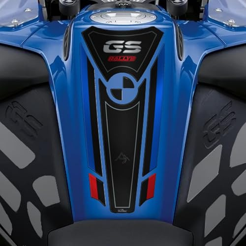Resin Bike Motorcycle 3D Stickers Compatible with Bmw R 1250 GS Adventure Rallye 2021-2024. Tank Protector Protections from Impact and Scratches. Resin Stickers - Gadget Moto