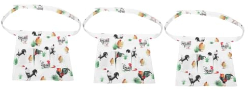 TOPBATHY 3st Schürze Zum Sammeln Von Eiern Hühnerei-schürzen Ei Haltende Schürze Eiersammelschürze Eiersammeltuch Eierschürze Eier Sammeln Segeltuch Tasche Eier Transportieren