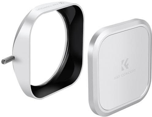 K&F CONCEPT Gegenlichtblende und Objektivdeckel | Kompatibel mit Fujifilm X100/X100F/X100S/X100T/X100V/X100VI,Nano-Xcel,FP705