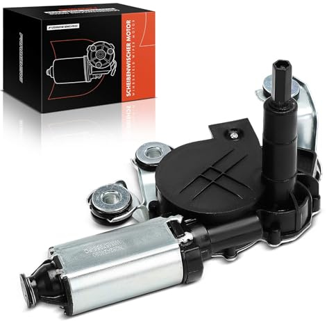 Frankberg Wischermotor Scheibenwischermotor 4-polig Hinten 5J7955711 | Kompatibel mit Yeti 5.0L 1.2L 1.4L 2009-2017, Fabia II 542, R.o.o.m.s.t.e.r Praktik 5J, R.o.o.m.s.t.e.r 5J7