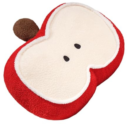 Fehip Almohadas de Frutas, Cojines de sillas de Frutas | Almohada de Abrazo de Juguete de Fruta de Peluche Linda | Decoración de cojín de Cintura de Lujosa y cómoda