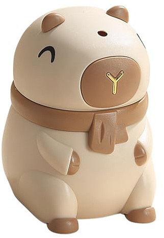 shjxi Dispenser porta stuzzicadenti, custodia da viaggio automatica con simpatico design Capybara, pratico organizer per cucina, frigorifero, auto, ristorante, portatile e comodo, 10 x 5 cm