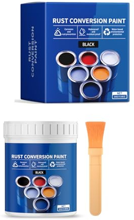 NONGYU Pintura resistente a la intemperie, 300 g, a base de agua, inhibidor de óxido, protección de larga duración, multifunción para convertidor de metal de secado rápido