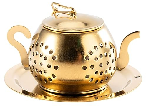 BESPORTBLE Filtro per Tè Sfuso in Acciaio Resistente Alte Temperature Design Semplice e Durevole per Infusione Tisane e Accessori Tè