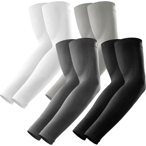ROCK TAKIN Armsleeves für Damen und Herren – UPF 50+ UV-Schutz, kühlende Sport Ärmel für Golf, Baseball, Football, Arbeit, Laufen, Radfahren, Tattoo-Abdeckung