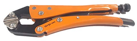 Grip-On 233-10-489 Zange, Orange/Schwarz, 10 Zoll