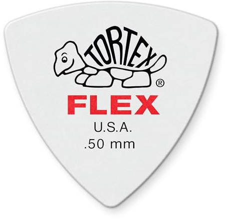Jim Dunlop Tortex® Flex™ Triangle Pick .50MM - 72 Pack
