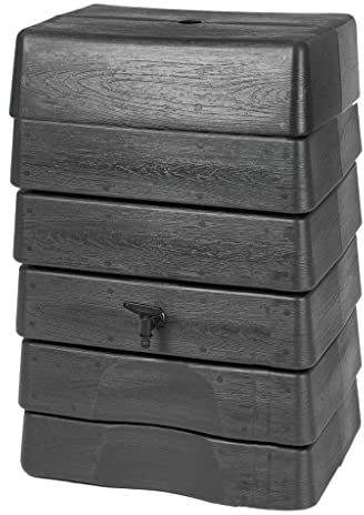 Nature Regentonne 168l Wassertonne Wasserfass Regenfass Wassertank Zisterne