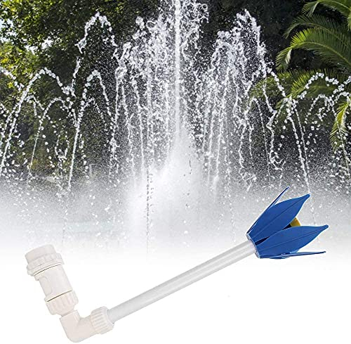 MNSSRN Fontana a Forma di Muro a Forma di Floreale Fontana, Piscina in Stile Giardino Fontana Vasca da Bagno Spa, Acqua Divertente Ugello Spray