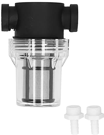 Deror Inline Beer Filter Home Brewing Hose Barb in-Line Strainer 150 Micron 100 mesh Water & Beer Filtering