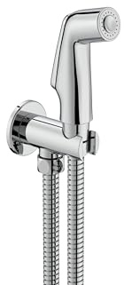 Roca A5B9230C00 Kit douche bidet (1 sortie) Auto-Stop, Be Fresh Go, chromé