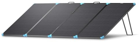 Renogy 220W Portable Solar Panel Lightweight Solar Suitcase Waterproof Foldable with Kickstand & Carry Handles for Generator/Power Station, Road Trip, Camping, RV, Caravan and Fishing