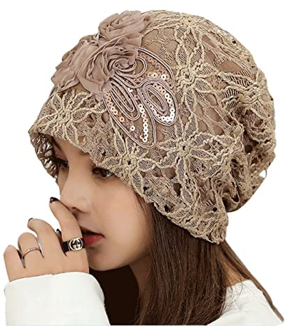 LukyTrge Bonnet de protection contre les rayonnements électromagnétiques - Bonnet en fibre argentée - Protection contre les micro-ondes, doré, taille unique