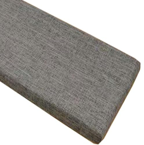 Sitzauflage Sitzkissen Bank, 5CM Dicke Waschbare Bankauflage Bankkissen, Sitzauflage Bank für Garten, Terrasse, Bierbankauflagen, Auflagen, Kissen & Polster, Bankauflage ( Color : #2 , Size : 130x40x5