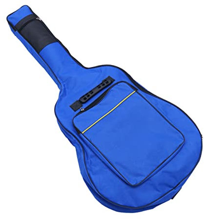 WHAMVOX Folk Acoustic Guitar Bag Oxford Cloth Gig Bag for Electric Guitar Double Straps and Padded Handle