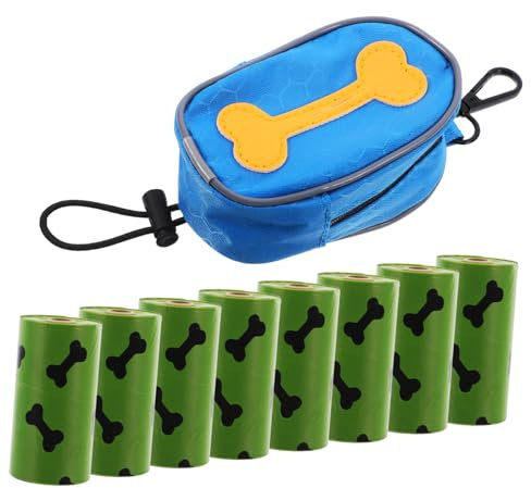 BESPORTBLE Abfallbeutel für Haustiere Spenderbeutel mit Reißverschluss Kotbeutel hundekacktüten Hunde kotbeuteutel Spender Gassi-Zubehör für Hunde Hundetaschenhalter Tasche: Oxford-Stoff