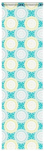 Homgoday Duschrollo mit Kassette 80x240 cm Stoffbreite 76 cm Duschvorhang, Badewannenvorhang, Badrollo Dusche Rollo, Badewannenrollo