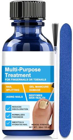 30ml Reparadores de Uñas Solución, Repara y Regenera para Uñas Dañadas,Pueden Calmar y Nutrir Las Uñas, Estaura el Aspecto Natural de Las Uñas