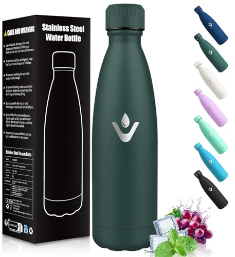 HoneyHolly Thermosflasche, 18/8 Edelstahl, Trinkflasche Edelstahl, 750ml BPA-frei, Trinkflasche Sport, Doppelwandig Vakuumisoliert, Thermoskanne für Outdoor, Camping, Picknick, Gymnastikraum