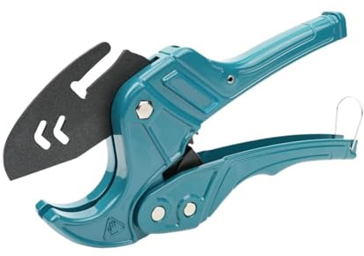 Tagliatubi In PVC, Fino A 42 Mm, Taglierina PEX A Cricchetto, Utensile Da Taglio For Tubi In Plastica Resistente For Tagliare Tubi Flessibili Ampia Gamma Di Applicazioni