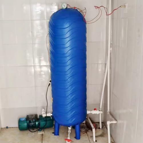 Vertikal tryckbehållare för vattenbrunnar, nödvattentank 30, 50, 80 gallon, självfylld vattenförsörjningsbehållare på 100 L/150L/200 l (150L/39,6 gal)