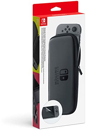 Nintendo Switch-Tasche & -Schutzfolie