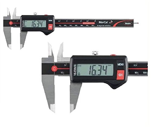 Mahr 4103306 MarCal 16 EWR Digitaler Messschieber ohne Reibrad, 0-300 mm