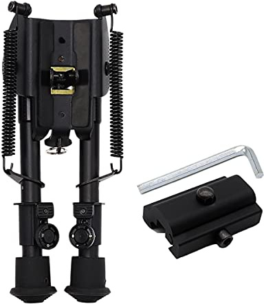 GOODTAC Einstellbare Gewehr Zweibein Taktische Jagd Zweibein enthalten Adapter