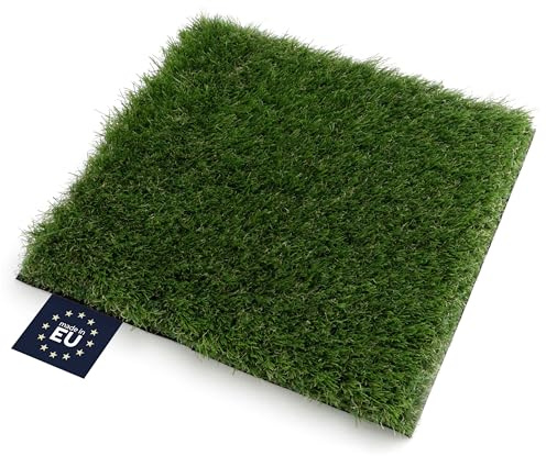 Primaflor Kunstrasen MYSTIQUE 47mm - 2,00m x 1,00m, UV-Beständiger, Wasserdurchlässiger, Rasenteppich, Outdoor Bodenbelag, Kunstgras für Garten, Terrasse und Balkon