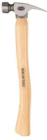 Dead On Tools-19oz Milled Face California Framing Hammer,(DOHFH19M17C)