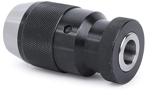 Durratou Portabrocas de 5 a 20 mm B22 con autobloqueo, fresadora de alta precisión, torno de apriete automático, fácil de instalar, fácil de usar