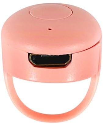 Swiper automatique pour téléphone – Déclencheur à distance sans fil pour appareil photo – Batterie 20 mAh pour photos et vidéos | Télécommande d'appareil photo avec poignée, compatible avec les