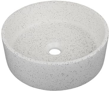 MOB-IN Vasque à Poser Ronde en terrazzo 36cm