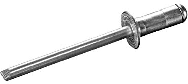 GOEBEL® - 500 x Mehrbereichsblindnieten Aluminium/Stahl (Ø x L) 4,8 x 12,0 mm - Senkkopf Niete - Senkkopf Blindniete - Mehrbereich Blindniete - Mehrbereichsniete - Mehrbereich Niete - MULTI