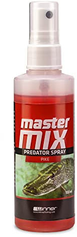 Tandem Baits Master Mix Predator - Espray de cebo para lucio, accesorios de pesca eficaces para señuelos y señuelos de pesca muertos, 100 ml