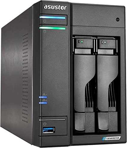 Asustor AS6702T 4Go NAS 16To (2X 8To) WD Ultrastar, Assemblé et testé avec SE ADM installé
