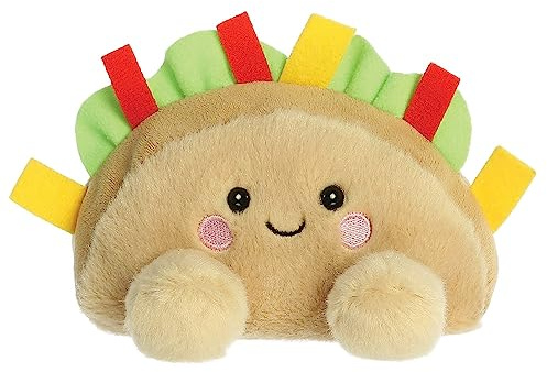 AURORA, 33690, Palm Pals Fiesta Taco, 5In, Soft Toy, Brown