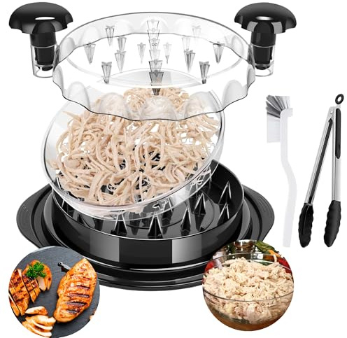 Chicken Shredder, Chicken Shredder Tool Twist, Meat Shredder, Kitchen Gadgets Best Sellers 2024, Shredded Chicken