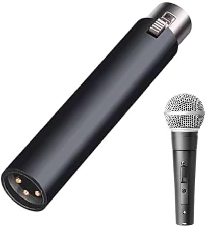 Préampli en ligne, préampli , booster, préampli de microphone à gain dynamique compact, booster actif 48 V, préampli avec microphone à faible bruit,
