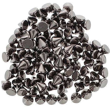 SEWACC 200piezas Accesorios De Ropa Cosidos Mano De Remaches Cónicos Forma De Cono Ccb Para Prendas Diy Remaches Decorativos Para Proyectos De Costura