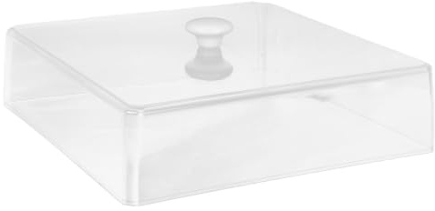 Gatuida Glass Microwave Cover Microwave Food Cover Splash-Proof Lightweight Reusable Food Protector BBQ and Camping Trips Kitchen Accessory