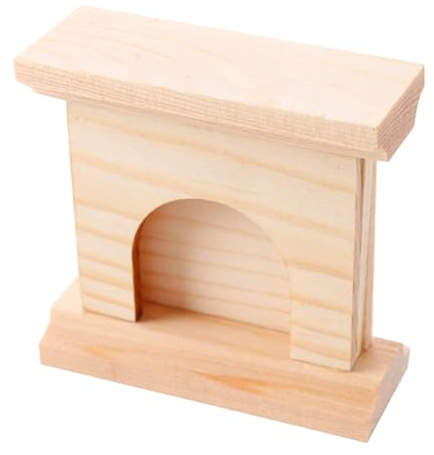 EHJRE Cheminée Miniature pour Maison de Poupée 1/12, Cadeaux D'anniversaire,