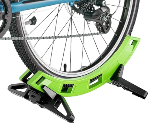 Portabiciclette da strada, supporto regolabile per scooter per balcone, dormitorio, negozio di biciclette, per esterni, interni, garage, parcheggio