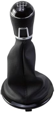 För VW För GOL För G4 G5 5-växlad ABS Manuell Växellåda Handbollsskydd Växlad Växelvredsknopp(Black 5 speed)